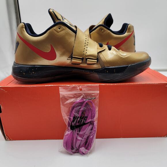 Nike Zoom KD 4 \'Gold Medal\' Sz 8.5 473679-702 main image 7
